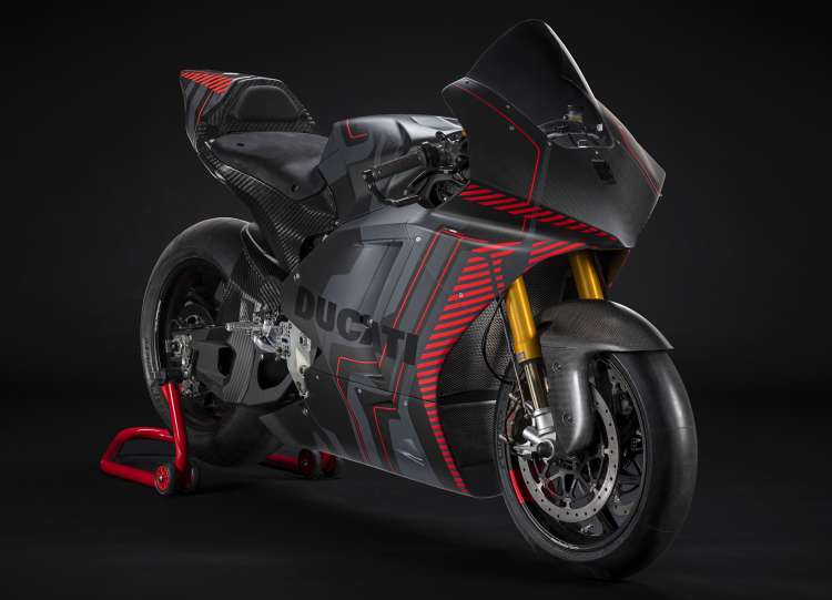 شرکت دوکاتی از موتورسیکلت 2022 MotoE V21L رونمایی کرد