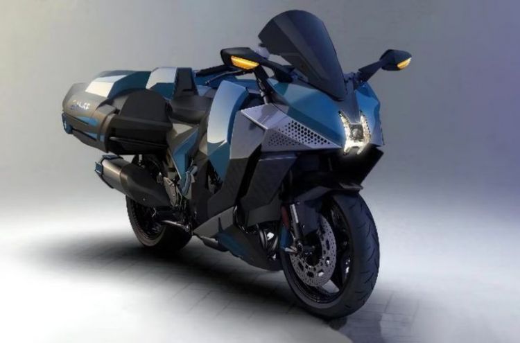 رونمایی کاوازاکی از موتورسیکلت هیدروژنی نینجا H2 HySE